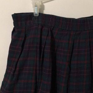 🌟🌟Lands End Vintage Plaid Schoolgirl Skirt🌟🌟